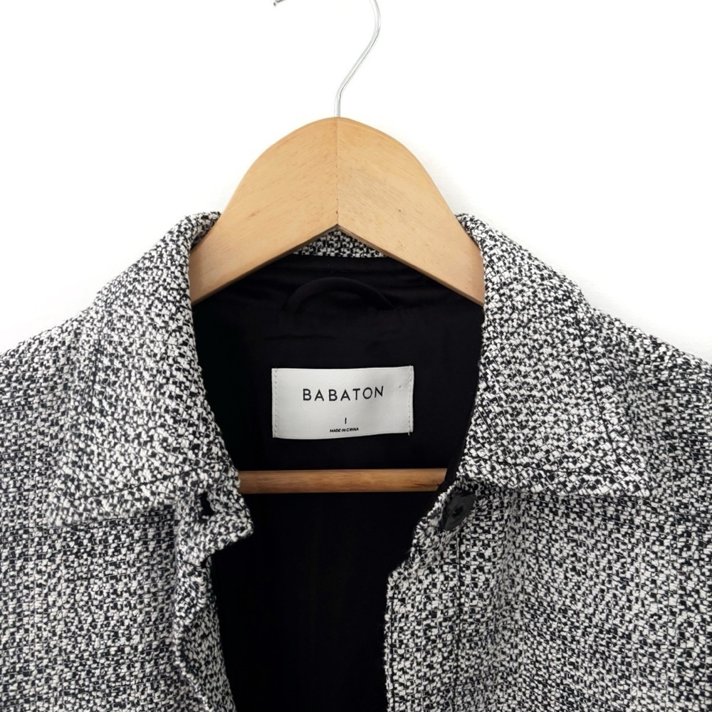 Babaton | Joan Shirt Jacket Oversized Tweed Shacket Size 1 XS Aritzia - Picture 8 of 12